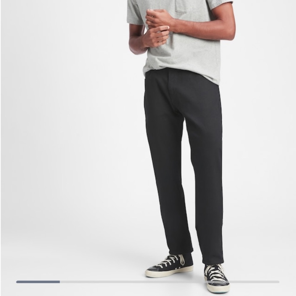 COPY - Black jeans athletic tapered